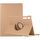Per Samsung Galaxy Tab S9+ Custodia per tablet in pelle con supporto di rotazione a 360 gradi (oro)
