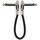 Linea di effetti per chitarra elettrica per strumento audio a blocco singolo, lunghezza del cavo: 15 cm (testa piatta argento) Linea di effetti per chitarra elettrica per strumento audio a blocco singolo, lunghezza del cavo: 15 cm (testa piatta argento)