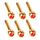 6 PZ Chitarra Immersione Cappucci Per Chitarra Citrimine Di Rame Puro, Stile: Testa Di Cristallo (Rosso) 6 PZ Chitarra Immersione Cappucci Per Chitarra Citrimine Di Rame Puro, Stile: Testa Di Cristallo (Rosso)