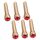 6 PZ Chitarra Immersione Cappucci Per Chitarra Citrimine Di Rame Puro, Stile: Big Diamond (Rosso) 6 PZ Chitarra Immersione Cappucci Per Chitarra Citrimine Di Rame Puro, Stile: Big Diamond (Rosso)