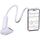 GS06 Supporto per chitarra in plastica con rotazione a 360 gradi per video dal vivo (bianco) GS06 Supporto per chitarra in plastica con rotazione a 360 gradi per video dal vivo (bianco)