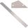Righello per manico per chitarra basso di misurazione in acciaio inossidabile GNR3, stile: doppio dente + righello di livellamento Righello per manico per chitarra basso di misurazione in acciaio inossidabile GNR3, stile: doppio dente + righello di livellamento