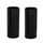 2 pezzi in acciaio inox tubo di scorrimento per chitarra Folk Slide Block, dimensioni: 28 mm (nero) 2 pezzi in acciaio inox tubo di scorrimento per chitarra Folk Slide Block, dimensioni: 28 mm (nero)
