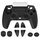 Per PS5 Controller di gioco Joystick Cap Kit di copertura protettiva in silicone Custodia antipolvere (a pois neri) Per PS5 Controller di gioco Joystick Cap Kit di copertura protettiva in silicone Custodia antipolvere (a pois neri)