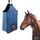 Borsa tote a doppio strato in tessuto Oxford con balle di fieno (blu)
