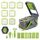 Tritatutto per alimenti multifunzionale 22 in 1, grattugia, cipolla, verdure, con 13 lame in acciaio inossidabile (grigio) Tritatutto per alimenti multifunzionale 22 in 1, grattugia, cipolla, verdure, con 13 lame in acciaio inossidabile (grigio)