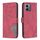 Custodia per telefono in pelle con texture romboidale con fibbia magnetica per Motorola Moto G14 4G (rosso) Custodia per telefono in pelle con texture romboidale con fibbia magnetica per Motorola Moto G14 4G (rosso)