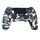 Per controller di gioco Bluetooth wireless PS4 con maniglia di gioco a doppia vibrazione con striscia luminosa (blu mimetico) Per controller di gioco Bluetooth wireless PS4 con maniglia di gioco a doppia vibrazione con striscia luminosa (blu mimetico)
