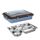 Bento Box per dormitorio studentesco isolato a tenuta stagna con scatola per il pranzo in acciaio inossidabile 304, specifiche: 5 griglie blu Bento Box per dormitorio studentesco isolato a tenuta stagna con scatola per il pranzo in acciaio inossidabile 304, specifiche: 5 griglie blu