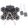 Batteria da tavolo G6008 con batteria portatile al litio sonora Set batteria per esercitazione per bambini Bluetooth (nero) Batteria da tavolo G6008 con batteria portatile al litio sonora Set batteria per esercitazione per bambini Bluetooth (nero)
