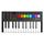 MD02 Tastiera USB a 25 tasti e pad per batteria Controller MIDI Tastiera per pianoforte (Nero) MD02 Tastiera USB a 25 tasti e pad per batteria Controller MIDI Tastiera per pianoforte (Nero)