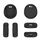 Custodia protettiva in silicone per macchina da gioco per animali domestici Tamagotchi UNI (2023) (nera) Custodia protettiva in silicone per macchina da gioco per animali domestici Tamagotchi UNI (2023) (nera)