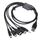 Cavo di ricarica USB 5 in 1 per Wii U / NEW 3DSXL / NEW 3DS / NDS LITE SP / PSP Cavo di ricarica USB 5 in 1 per Wii U / NEW 3DSXL / NEW 3DS / NDS LITE SP / PSP