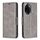 Per Honor 100 Pro Custodia in pelle di agnello con texture in puro colore Flip (grigio) Per Honor 100 Pro Custodia in pelle di agnello con texture in puro colore Flip (grigio)