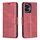 Per Honor 100 Custodia in pelle di agnello con texture in puro colore Flip (rossa) Per Honor 100 Custodia in pelle di agnello con texture in puro colore Flip (rossa)
