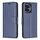 Per Honor 100 Custodia in pelle di agnello con texture in puro colore Flip (blu) Per Honor 100 Custodia in pelle di agnello con texture in puro colore Flip (blu)