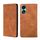 Per OPPO A78 4G Custodia per telefono in pelle magnetica Skin Feel (marrone chiaro) Per OPPO A78 4G Custodia per telefono in pelle magnetica Skin Feel (marrone chiaro)