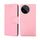 Custodia per telefono in pelle con texture cristallo Realme 11 4G (rosa)