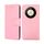 Custodia per cellulare in pelle con texture cristallo per Honor X50 5G (rosa) Custodia per cellulare in pelle con texture cristallo per Honor X50 5G (rosa)