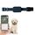 Collare in silicone con copertura protettiva per localizzatore di animali domestici certificato MFI (nero) Collare in silicone con copertura protettiva per localizzatore di animali domestici certificato MFI (nero)