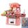 24 in 1 mini cucina per bambini giocattoli per ragazze simulazione play house cooking set da cucina, modello: con 14 pezzi barbecue rosa 24 in 1 mini cucina per bambini giocattoli per ragazze simulazione play house cooking set da cucina, modello: con 14 pezzi barbecue rosa