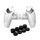 Per PS5 Gamepad Custodia protettiva in silicone Custodia morbida in silicone antiscivolo, Colore: bianco + 8 cappelli Per PS5 Gamepad Custodia protettiva in silicone Custodia morbida in silicone antiscivolo, Colore: bianco + 8 cappelli