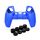 Per PS5 Gamepad Custodia protettiva in silicone Custodia morbida in silicone antiscivolo, Colore: blu + 8 cappelli Per PS5 Gamepad Custodia protettiva in silicone Custodia morbida in silicone antiscivolo, Colore: blu + 8 cappelli