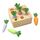 Goryeobaby Simulazione per bambini che tira la carota Giocattolo educativo sensoriale per l'asilo (colorato) Goryeobaby Simulazione per bambini che tira la carota Giocattolo educativo sensoriale per l'asilo (colorato)