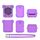 Custodia protettiva in silicone per macchina elettronica per animali domestici Bitzee (viola chiaro) Custodia protettiva in silicone per macchina elettronica per animali domestici Bitzee (viola chiaro)