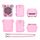 Custodia protettiva in silicone per macchina per animali domestici elettronici Bitzee (rosa) Custodia protettiva in silicone per macchina per animali domestici elettronici Bitzee (rosa)