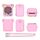 Per la custodia protettiva in silicone per macchina elettronica per animali domestici Bitzee (rosa) Per la custodia protettiva in silicone per macchina elettronica per animali domestici Bitzee (rosa)