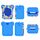 Custodia protettiva in silicone per macchina da gioco elettronica digitale per animali domestici Bitzee Magicals (blu) Custodia protettiva in silicone per macchina da gioco elettronica digitale per animali domestici Bitzee Magicals (blu)