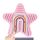 Stars Silicone Sensoriale Attività Board Bambini Puzzle Stress Relief Giocattoli (Rosa) Stars Silicone Sensoriale Attività Board Bambini Puzzle Stress Relief Giocattoli (Rosa)