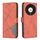 Custodia per telefono in pelle con texture rombo con fibbia magnetica per Honor X9b/Magic6 Lite 5G (marrone) Custodia per telefono in pelle con texture rombo con fibbia magnetica per Honor X9b/Magic6 Lite 5G (marrone)