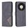 Per Honor X9b/Magic6 Lite 5G Custodia in pelle con fibbia magnetica a rombo (Nero) Per Honor X9b/Magic6 Lite 5G Custodia in pelle con fibbia magnetica a rombo (Nero)