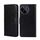 Custodia per telefono in pelle con texture cristallo Realme 11 4G (nera)