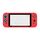 Per Nintendo Switch Game Console Custodia protettiva completa in silicone tinta unita (rosso) Per Nintendo Switch Game Console Custodia protettiva completa in silicone tinta unita (rosso)