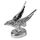 Decorazione del cofano dell'auto 3D Ali spiegate Modifica dell'aquila volante Emblema universale dell'auto (Argento) Decorazione del cofano dell'auto 3D Ali spiegate Modifica dell'aquila volante Emblema universale dell'auto (Argento)