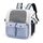 Borsa per animali portatile pieghevole per zaino quadrato traspirante per gatti (modello 4 blu) Borsa per animali portatile pieghevole per zaino quadrato traspirante per gatti (modello 4 blu)