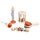 Treehole 5 pezzi/set di campanelli in legno per bambini, sonagli, strumenti musicali, giocattoli per bambini, campanelli per letto, giocattoli per l'apprendimento precoce Treehole 5 pezzi/set di campanelli in legno per bambini, sonagli, strumenti musicali, giocattoli per bambini, campanelli per letto, giocattoli per l'apprendimento precoce