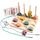 Treehole Bambini Puzzle di abbinamento di forme geometriche in legno Gioco di cognizione del colore Perline da infilare Giocattolo di illuminazione Treehole Bambini Puzzle di abbinamento di forme geometriche in legno Gioco di cognizione del colore Perline da infilare Giocattolo di illuminazione