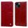 Custodia per cellulare in pelle antiurto con texture a cera d'olio per iPhone 15 Plus (rossa) Custodia per cellulare in pelle antiurto con texture a cera d'olio per iPhone 15 Plus (rossa)