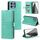 Per Motorola Edge 50 Pro Custodia semplice in pelle a portafoglio con 6 carte (verde) Per Motorola Edge 50 Pro Custodia semplice in pelle a portafoglio con 6 carte (verde)