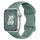 Per Apple Watch SE 2022 cinturino in silicone mimetico con fibbia a farfalla stile foro da 40 mm (verde pino) Per Apple Watch SE 2022 cinturino in silicone mimetico con fibbia a farfalla stile foro da 40 mm (verde pino)