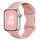 Per Apple Watch Series 7 Cinturino per orologio in silicone mimetico con fibbia a farfalla stile foro da 41 mm (rosa sabbia) Per Apple Watch Series 7 Cinturino per orologio in silicone mimetico con fibbia a farfalla stile foro da 41 mm (rosa sabbia)