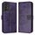 Custodia per telefono in pelle con farfalla goffrata per TCL 40 SE (viola scuro) Custodia per telefono in pelle con farfalla goffrata per TCL 40 SE (viola scuro)