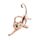 Orecchini con gatti carini da donna, senza foro per l'orecchio, clip per orecchio (modello oro 2) Orecchini con gatti carini da donna, senza foro per l'orecchio, clip per orecchio (modello oro 2)
