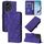 Custodia per telefono in pelle flip in rilievo 3D a tracolla per Honor Play 50 (viola) Custodia per telefono in pelle flip in rilievo 3D a tracolla per Honor Play 50 (viola)
