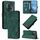 Custodia a tracolla in pelle con stampa 3D per Honor Magic5 Pro (verde scuro) Custodia a tracolla in pelle con stampa 3D per Honor Magic5 Pro (verde scuro)
