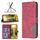 Custodia per telefono in pelle con trama romboidale con fibbia magnetica per Honor 200 (rossa) Custodia per telefono in pelle con trama romboidale con fibbia magnetica per Honor 200 (rossa)